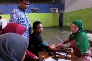 Aksi Donor Darah KDD Manislor